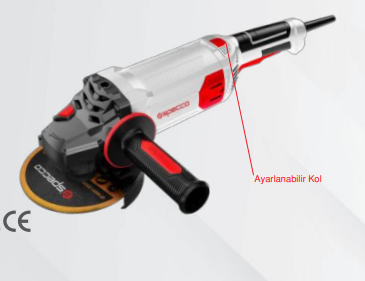 SPECCO SP-5021 Taşlama 2000 W 230 mm