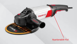 SPECCO SP-5024 Taşlama 2200 W 180 mm