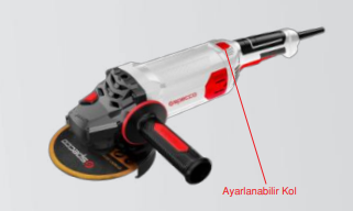 SPECCO SP-5020 Taşlama 2000 W 180 mm