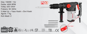 SPECCO SP-7015 Kırıcı & Delici 40 mm