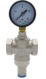 CANDAN CM-3551-M Manometreli Su Basınç Regülatörü 1/2 inç