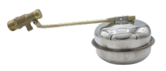 CANDAN CM-3417-B Kısa Kol Krom Toplu Paslanmaz Uçlu Flatör 1/2 inç (Büyük Top)