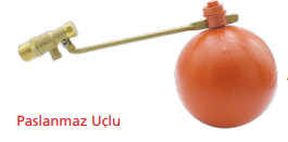 CANDAN CM-3444-B Klasik Kapaklı Kısa Kol Paslanmaz Uçlu Flatör 1/2 inç (Büyük Top)