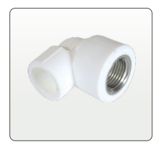 CANDAN CM-4156 İç Dişli PPRC Dirsek 32 mm x 3/4 inç