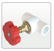 CANDAN CM-4452 PPRC Kelebek Başlı Vana 25 mm