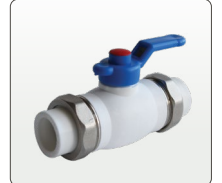 CANDAN CM-3144 PPRC Çift Yönlü Küresel Vana 40 mm