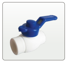 CANDAN CM-3131-M PPRC Metal Kollu Küresel Vana 20 mm