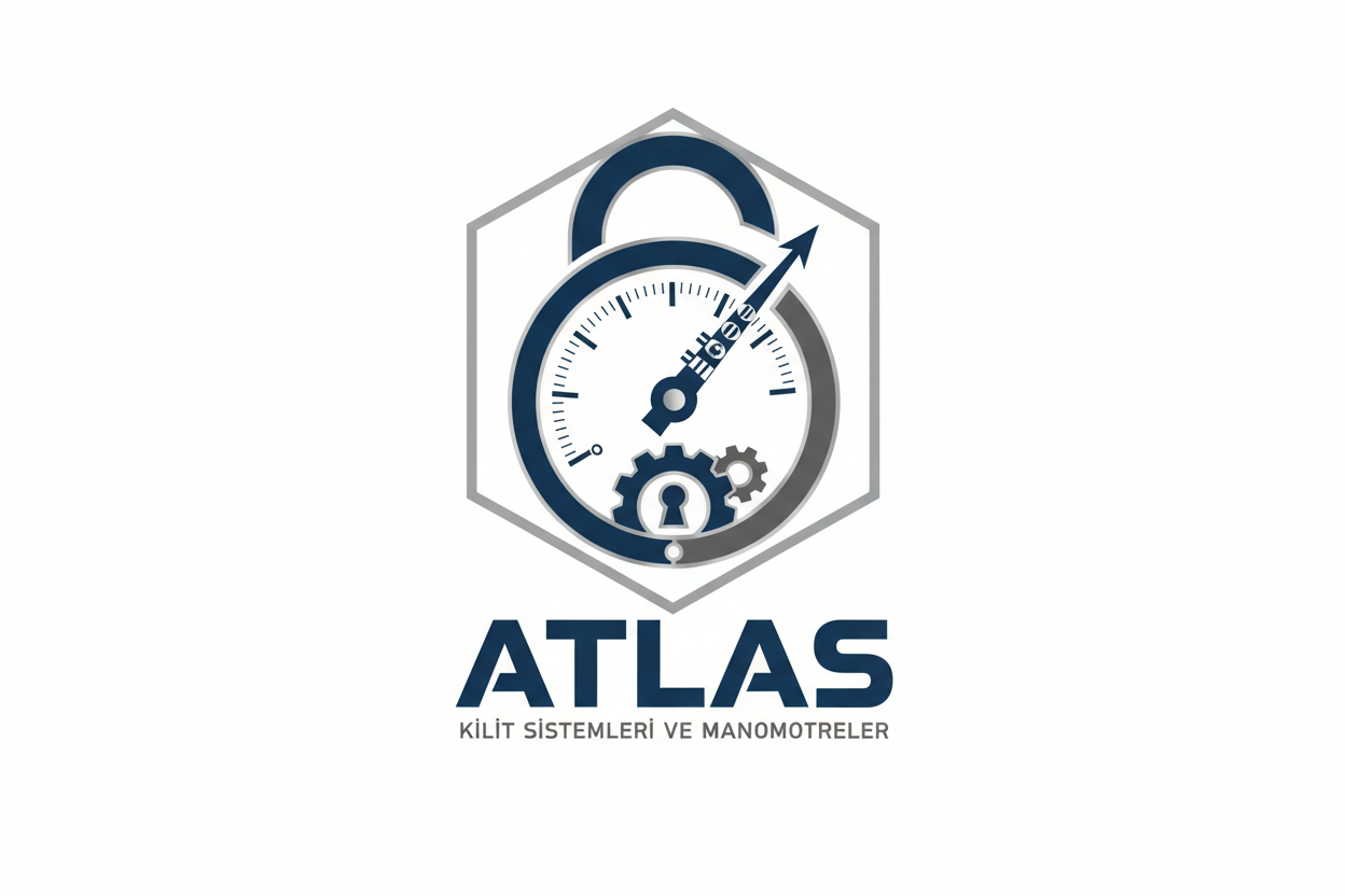 Atlas Kilit sistemleri Ve Manometreler logo tasarla