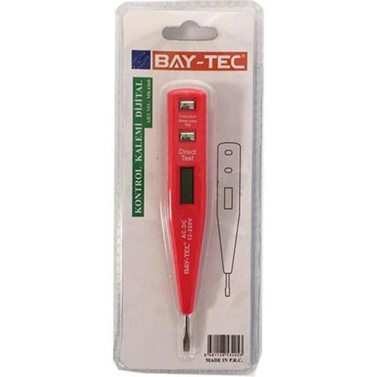 BAYTEC MK4460 Dijital Kontrol Kalemi | LCD Elektrik Test Cihazı