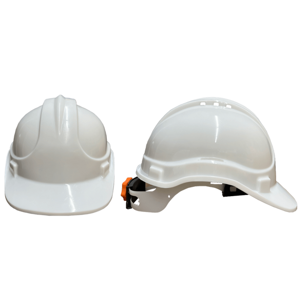KARAM Kulaklık Takılabilir Baret Beyaz KB660 | Ayarlı İş Güvenliği Bareti
