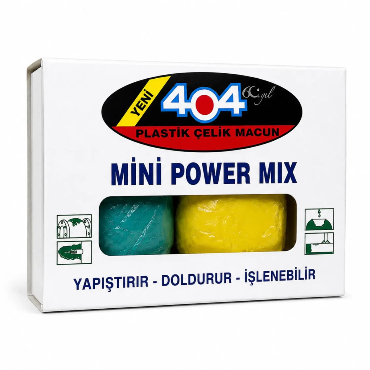 404 EPOKSİ PUTTY POWER MİX 40 GR