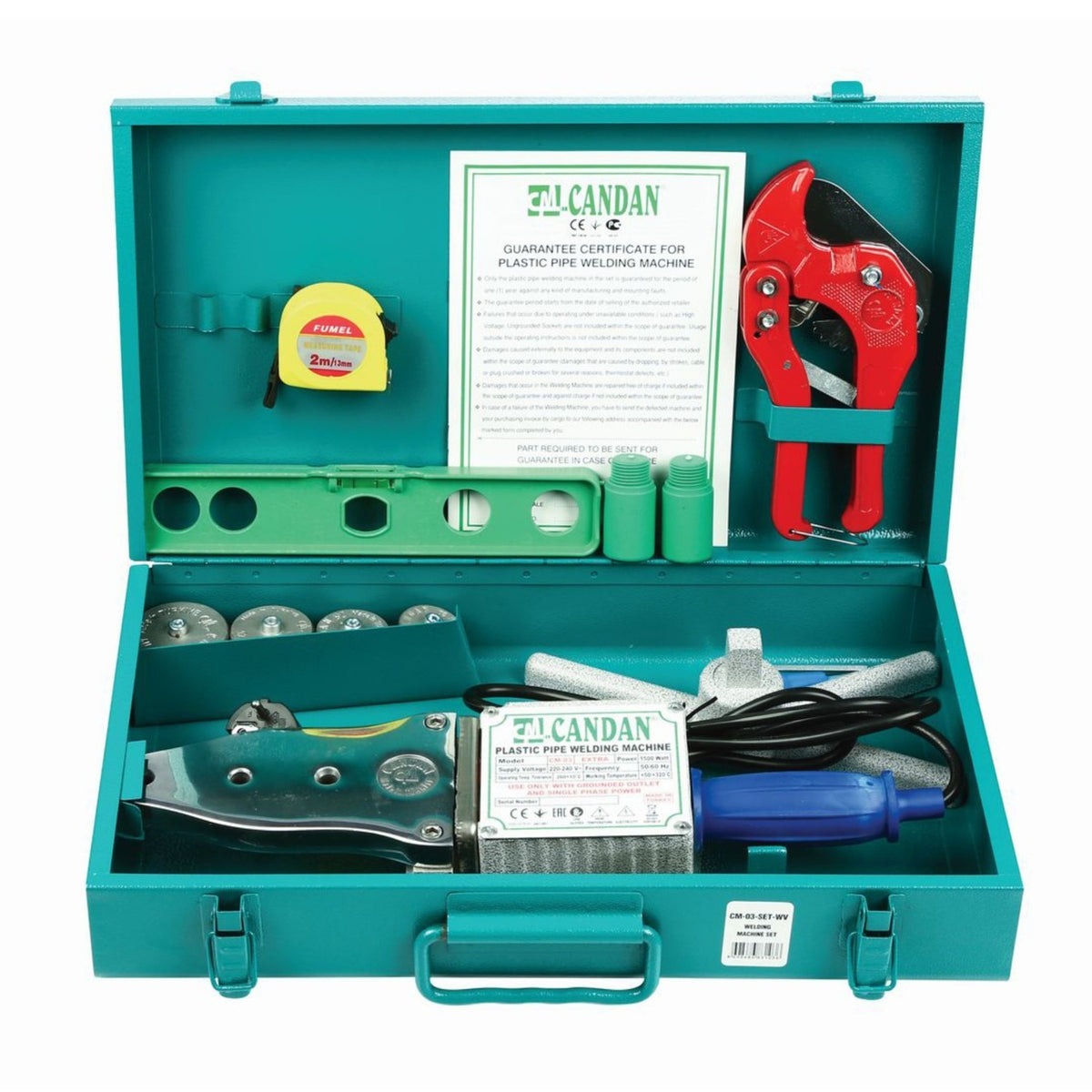 CANDAN PVC Boru Kaynak Makinası Set CM-03