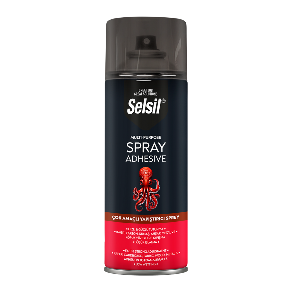 SELSİL ÇOK AMAÇLI YAPIŞTIRICI SPREY 400 ML 45269