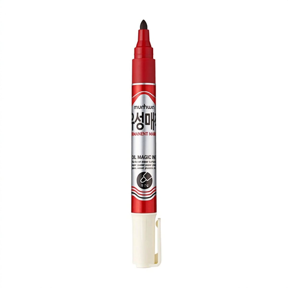 MUNHWA PERMANENT MARKER KOLİ KALEMİ KIRMIZI OPM102