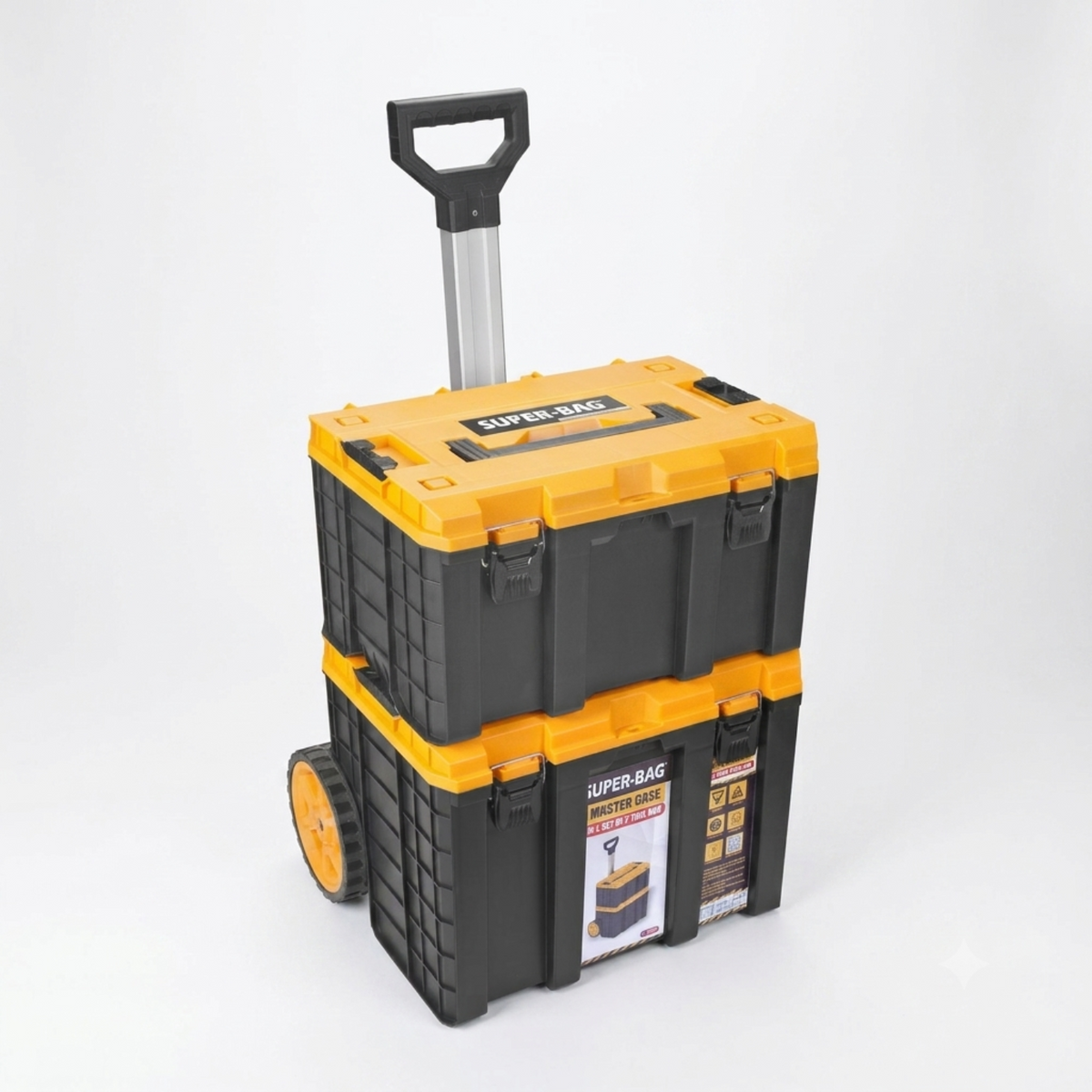 SUPER BAG L-M Master TKM Çanta Tekerlekli (2'li Set) TK