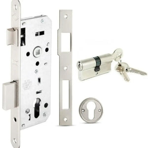 KALE SİLİNDİRLİ DAİRE KİLİDİ 152R/35 MM NİKEL