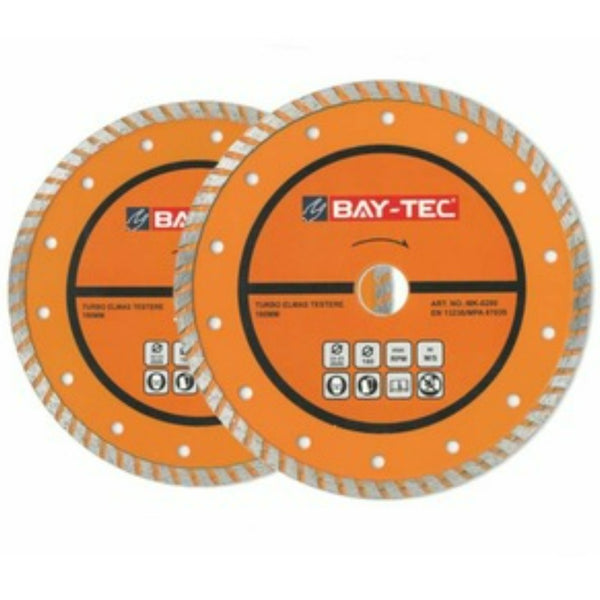 BAYTEC MK0280 Turbo Elmas Testere 180 mm | Kesme Diski