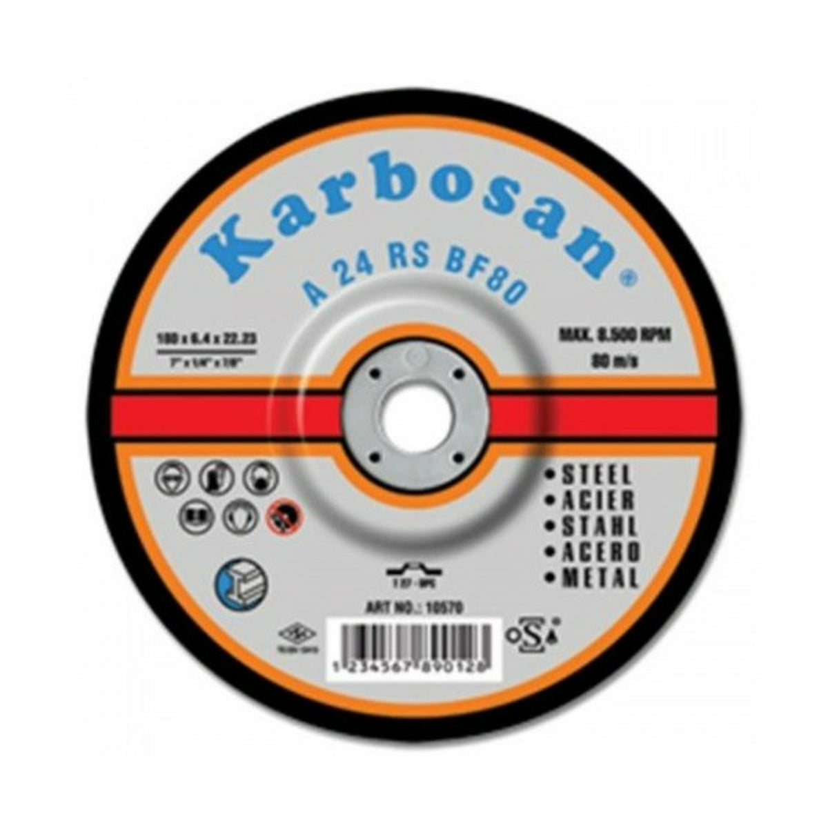 KARBOSAN NK FLEX TAŞLAMA 115x6.4x22 (910550)
