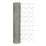 Kümes Teli 1/2 - 120 CM | Galvanizli Sık Gözlü Kümes ve Bahçe Teli