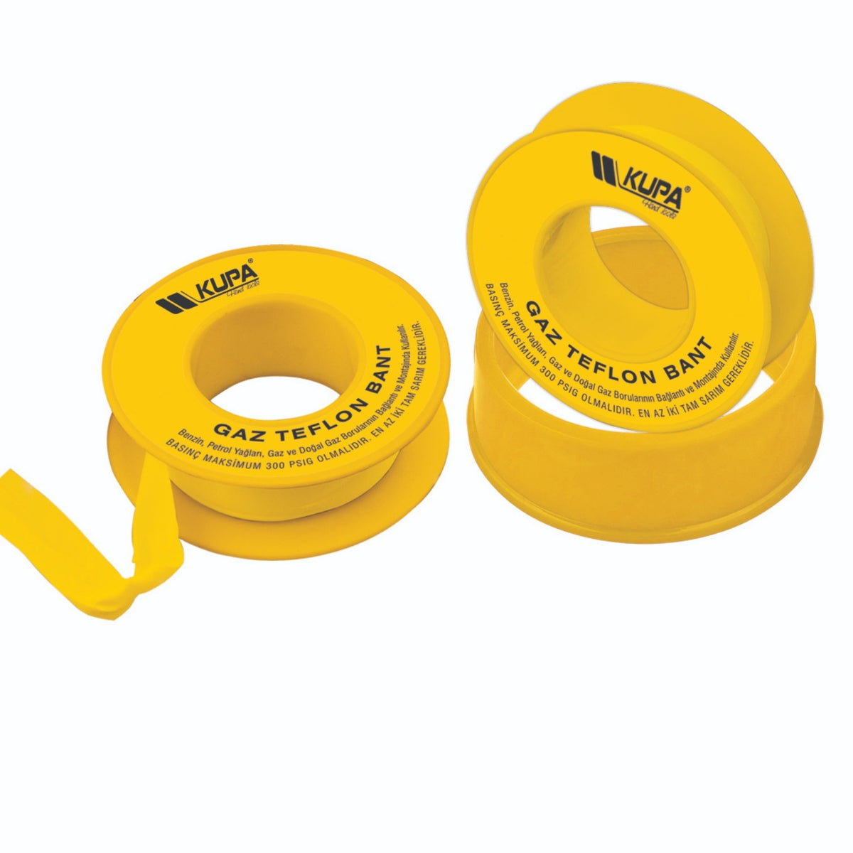 KUPA Doğalgaz Teflon Bant 8mt x 12 mm (KUP6056)