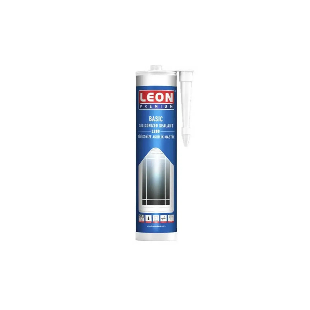LEON PVC SİLİKONİZE MASTİK KREM 500 GR