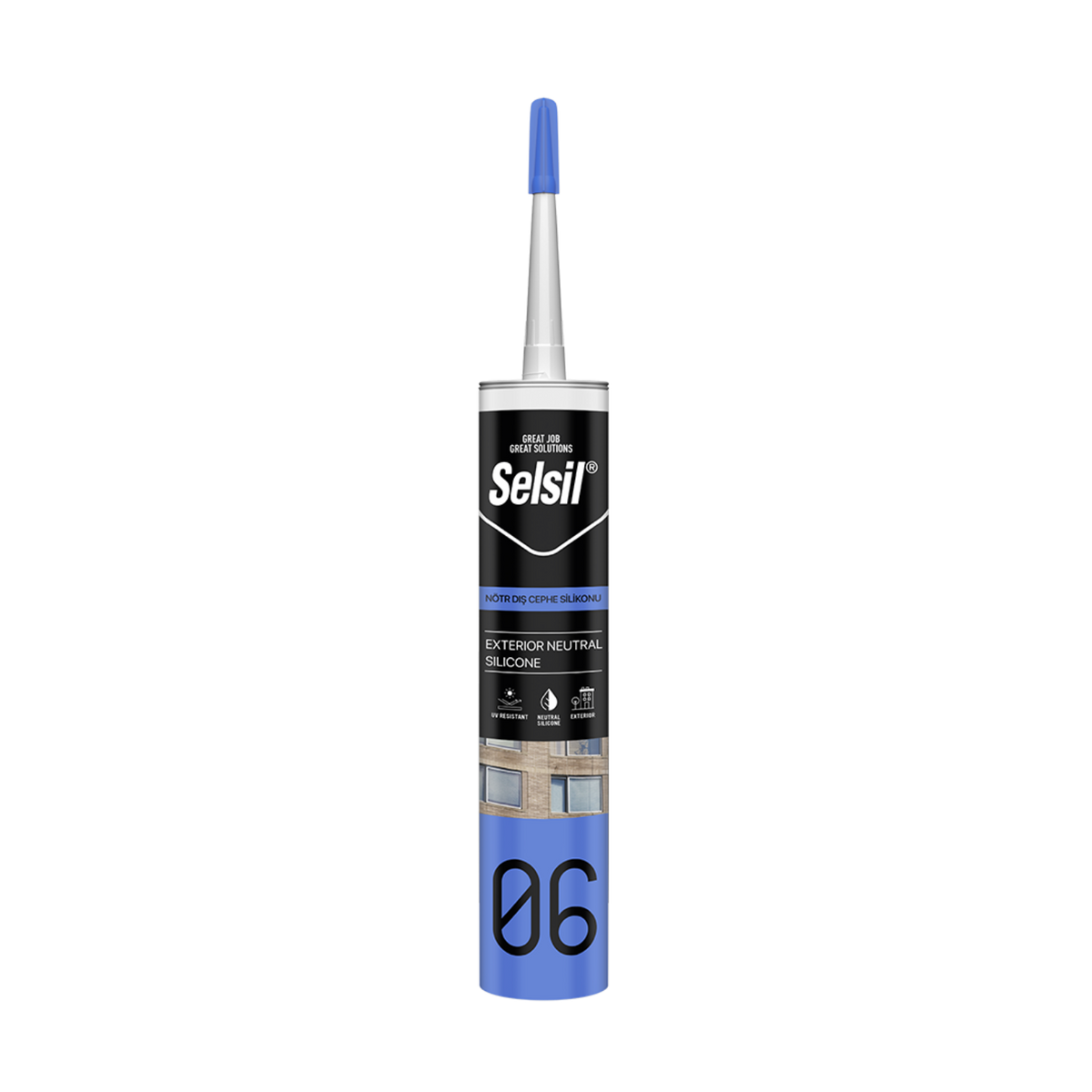 SELSİL CONST.İNŞAAT SİLİKON 300 ML SİYAH