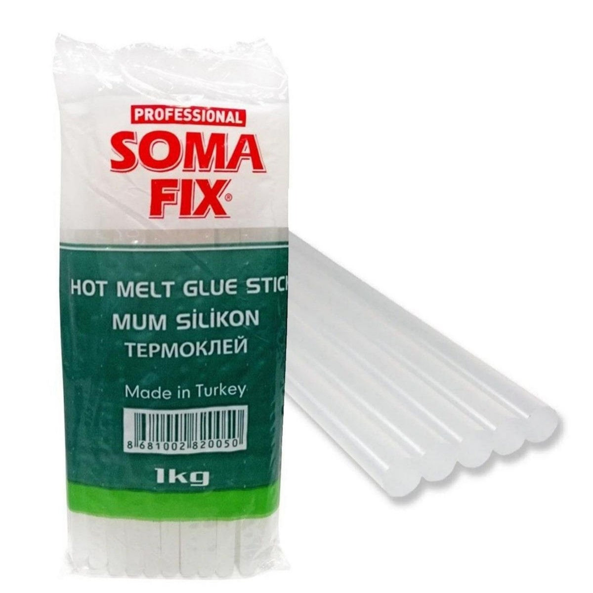 SOMAFİX Kalın Mum Silikon 1000GR S85 | Sıcak Mum Yapıştırıcı