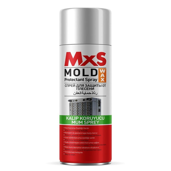 MXS Mum Kalıp Koruyucu Sprey 400 ML | Vaks Bazlı Metal Kalıp Koruyucu