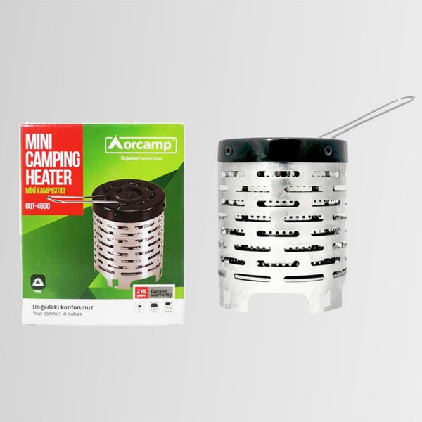 ORCAMP Mini Kamp Isıtıcı OUT-4600 | Taşınabilir Gazlı Kamp Isıtıcı