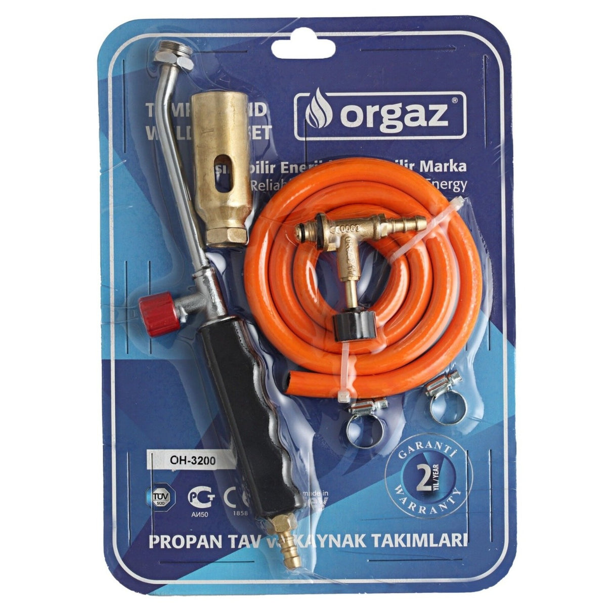 ORGAZ HORTUMLU PÜRMÜZ VAKUMLU SET OH-3500