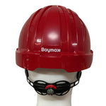 BAYMAX Mekanizmalı Baret Kırmızı SL-1108 ALT | Ayarlı İş Güvenliği Bareti