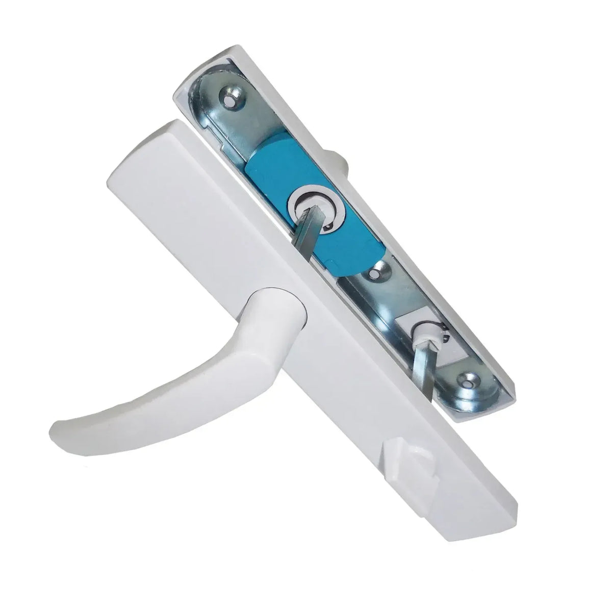 PVC Yaylı Kapı Kolu WC | Banyo Tuvalet Yaylı Kapı Kolu