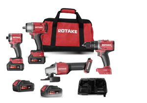 ROTAKE K403 20 V 4 Parçalı Akülü Alet Seti