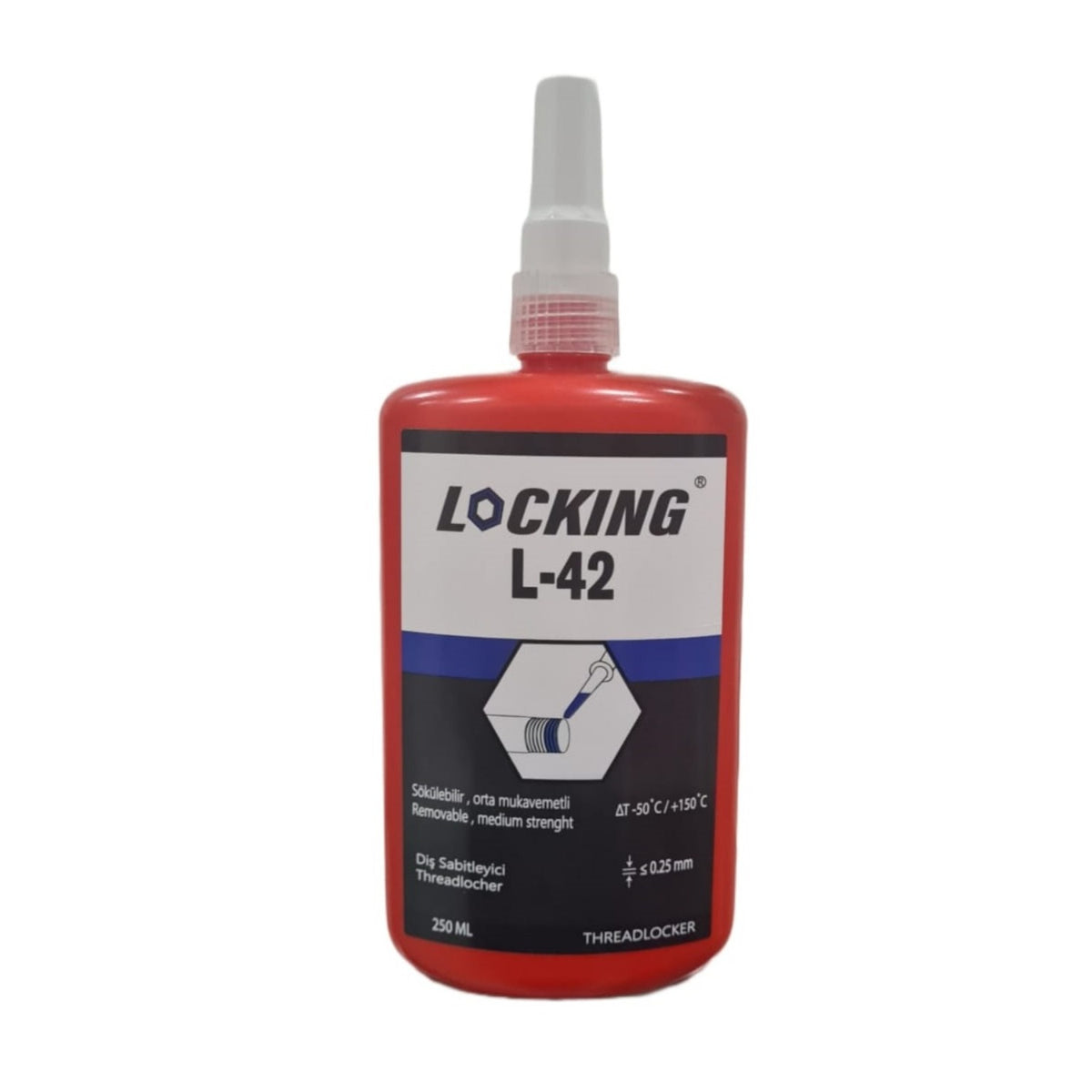 LOCKING L42 ORTA KUVVET CİVATA SABİTLEYİCİ 50 ML