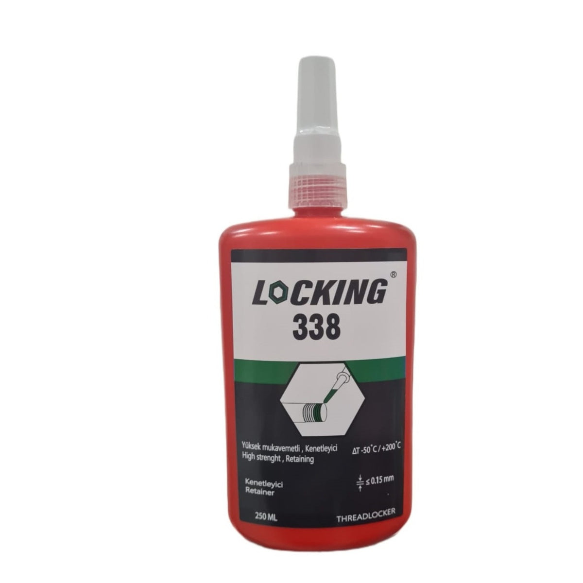 LOCKING 338 YÜKSEK KUVVET KENETLEYİCİ 250 ML