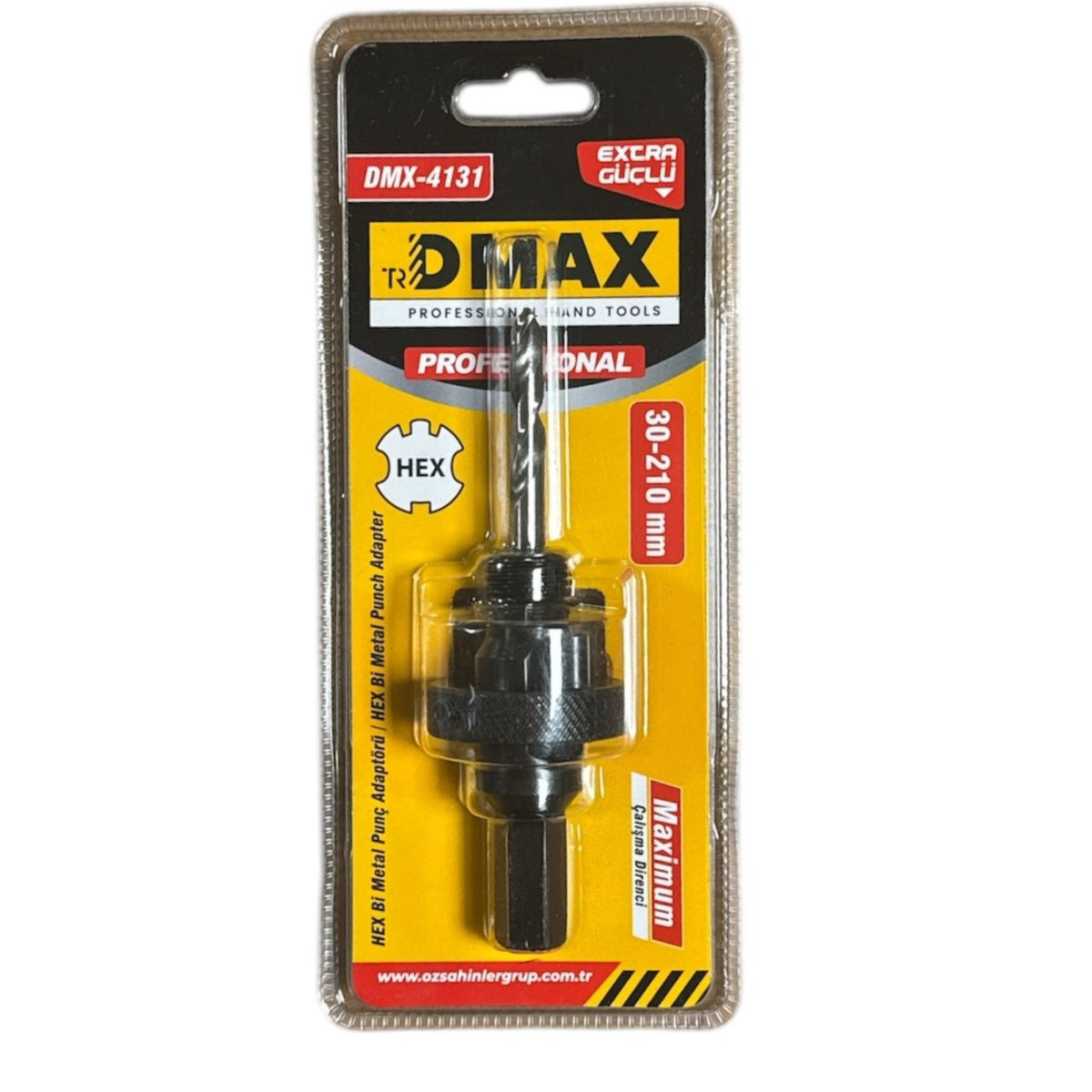 DMAX DMX4130 Bİ-METAL PANÇ ADAPTÖRÜ HEX 14-29 MM
